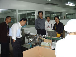 省領(lǐng)導(dǎo)、市領(lǐng)導(dǎo)來(lái)我司進(jìn)行視察、指導(dǎo)