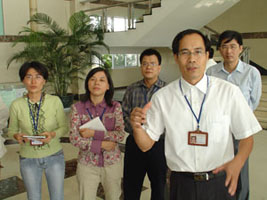 省領(lǐng)導(dǎo)、市領(lǐng)導(dǎo)來我司進行視察、指導(dǎo)