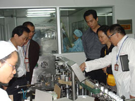 省領(lǐng)導(dǎo)、市領(lǐng)導(dǎo)來(lái)我司進(jìn)行視察、指導(dǎo)