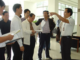 省領(lǐng)導(dǎo)、市領(lǐng)導(dǎo)來(lái)我司進(jìn)行視察、指導(dǎo)